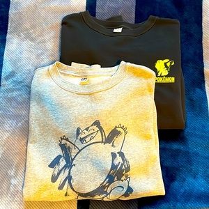 EUC - Children Uniqlo x Pokémon Sweatshirts